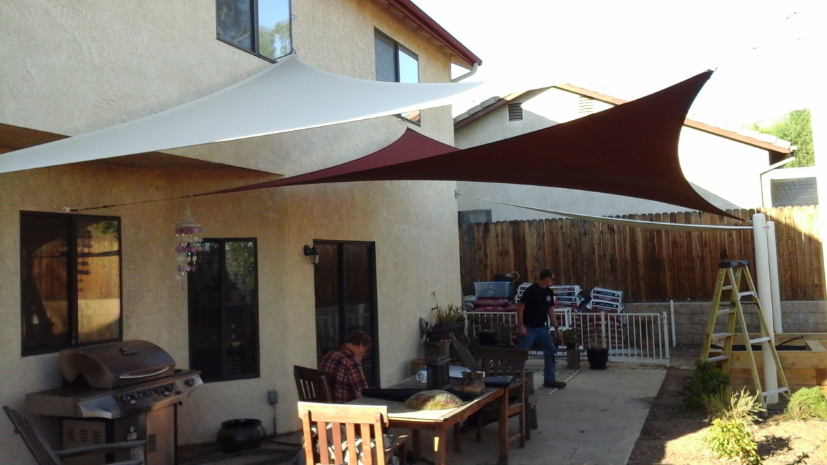patio shade sails california